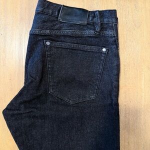 John Varvatos Black Cashmere Blend Jeans J701 Size 33